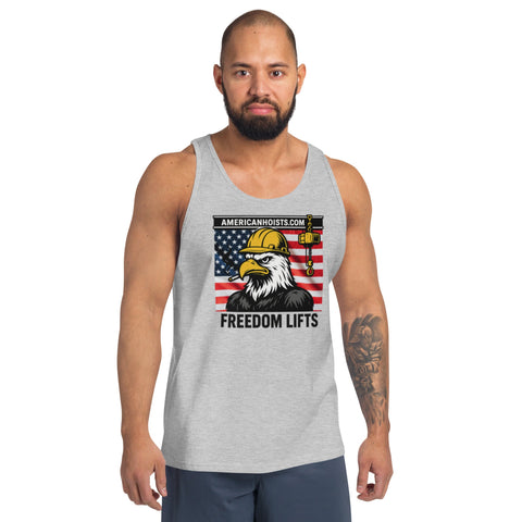 Freedom Lifts Tank Top - American Hoists