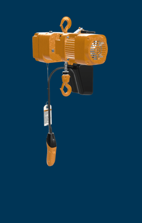 Harrington NER 5 Ton Chain Hoist - 3 Phase - 11 FPM - American Hoists