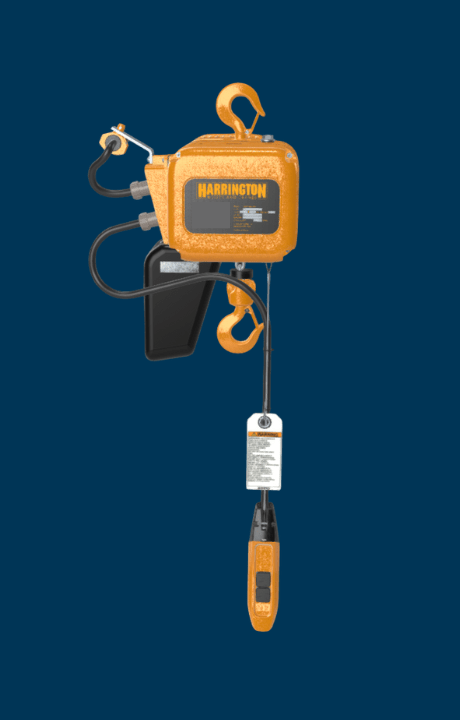 Harrington NER 5 Ton Chain Hoist - 3 Phase - 11 FPM - American Hoists