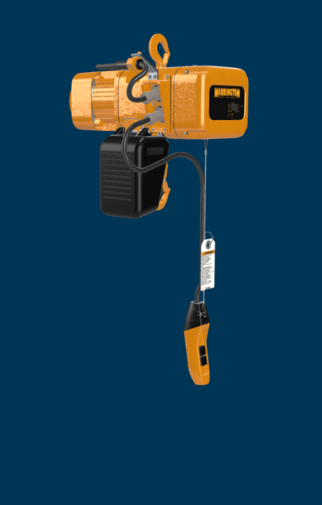 Harrington NER 5 Ton Chain Hoist - 3 Phase - 11 FPM - American Hoists