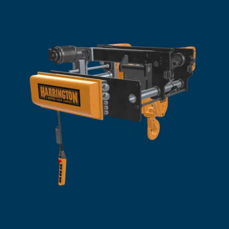 Harrington RY 7.5 Ton Electric Wire Rope Hoist - 3 Phase - 30ft Lift