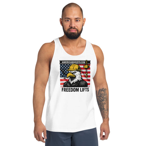 Freedom Lifts Tank Top - American Hoists
