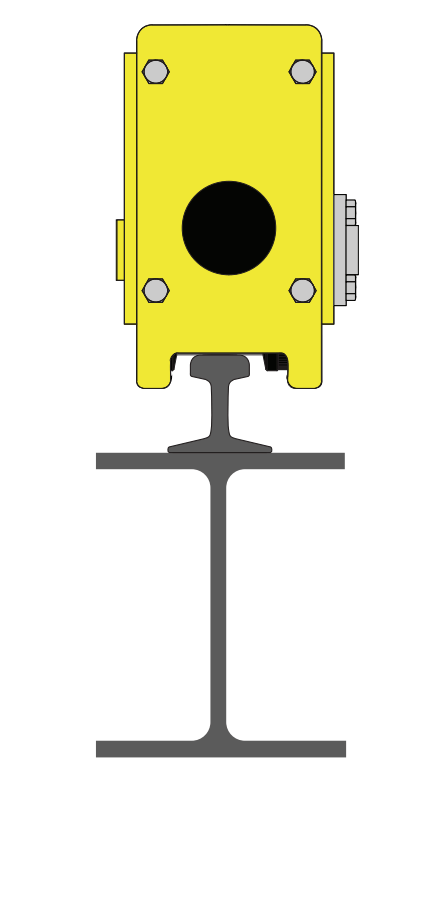 Fully Assembled Bridge Crane with Chain Hoist – 1/8 Ton to 10 Ton Capacity - American Hoists