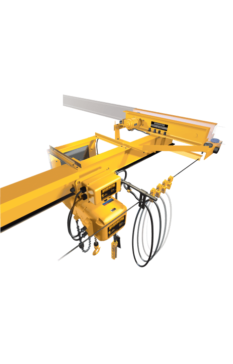Fully Assembled Bridge Crane with Wire Rope Hoist Hoist – 3 Ton to 10 Ton Capacity - American Hoists