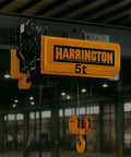 Harrington RY 5 Ton Electric Wire Rope Hoist - 3 Phase - 25ft Lift - American Hoists