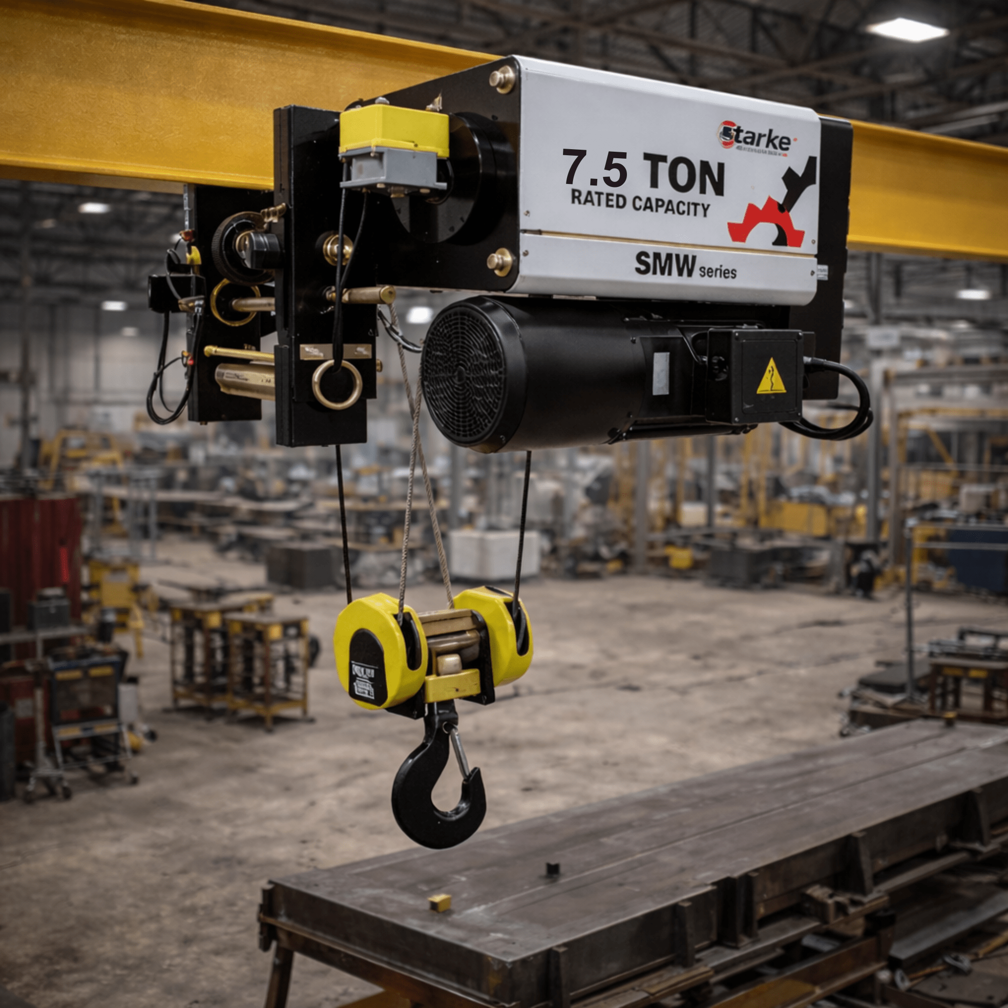 Starke 7.5 Ton Wire Rope Hoist – reliable heavy-duty hoist – American ...