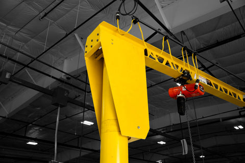 Ultralite Freestanding Jib Crane – 1/4 Ton to 3 Ton Capacity - American Hoists