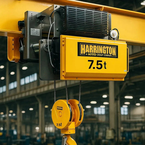 Wire rope hoist – 7.5 Ton, 3 Phase, 40ft lift - American Hoists